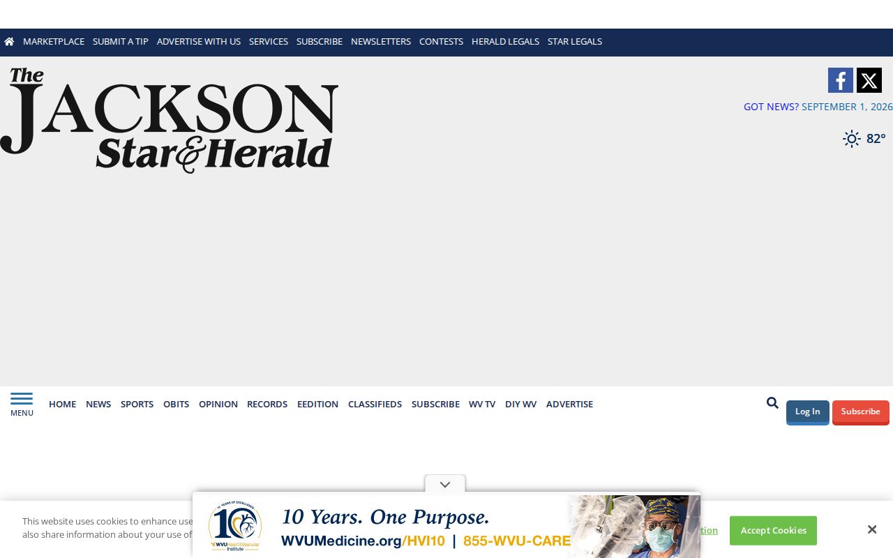 Jackson County arrest-record news and magistrate-report source page